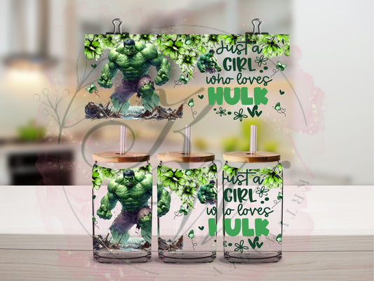 Trinkgläser 16oz Rub Ons "Disney Figuren männlich" No.401