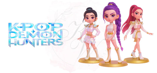 Rub Ons | UV DTF für Trinkgläser 16oz "K-Pop Demon Hunters" | Randlos