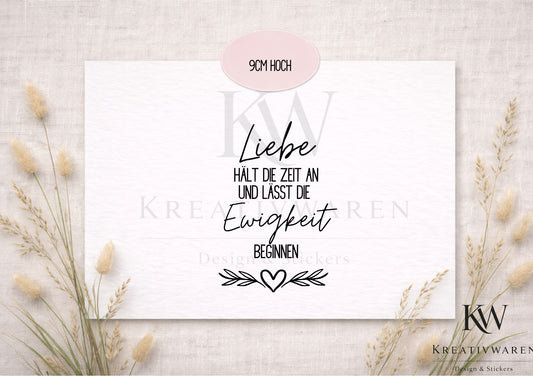Rub Ons „Liebe" – Motiv 7 cm, Rub-On, randlos