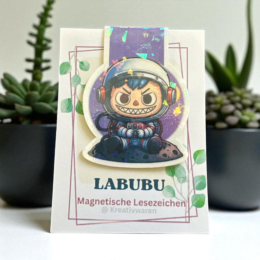 Magnetische Lesezeichen "Labubu Astronaut "