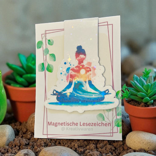 Magnetische Lesezeichen "Namaste, Yoga"