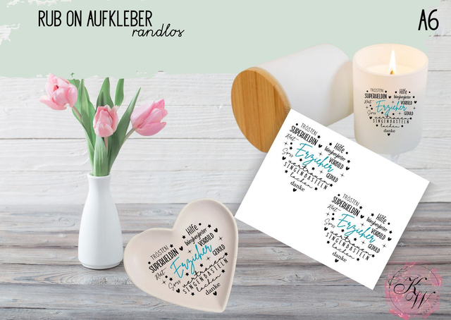 RUB ONS -  " Berufe" | RUBONS | randlos | glänzend | bunt | A6