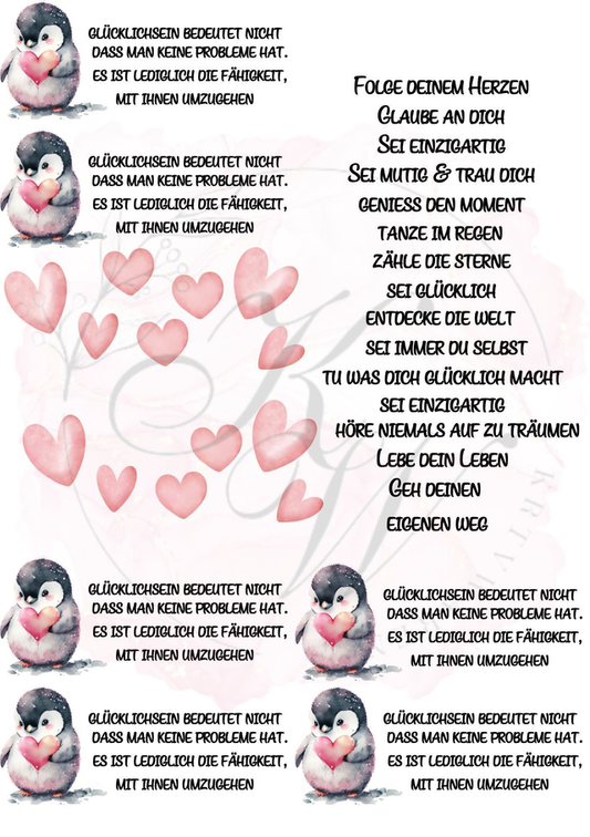 RUB ONS - "Glücklich! " | RUBONS | randlos | glänzend | bunt | A5