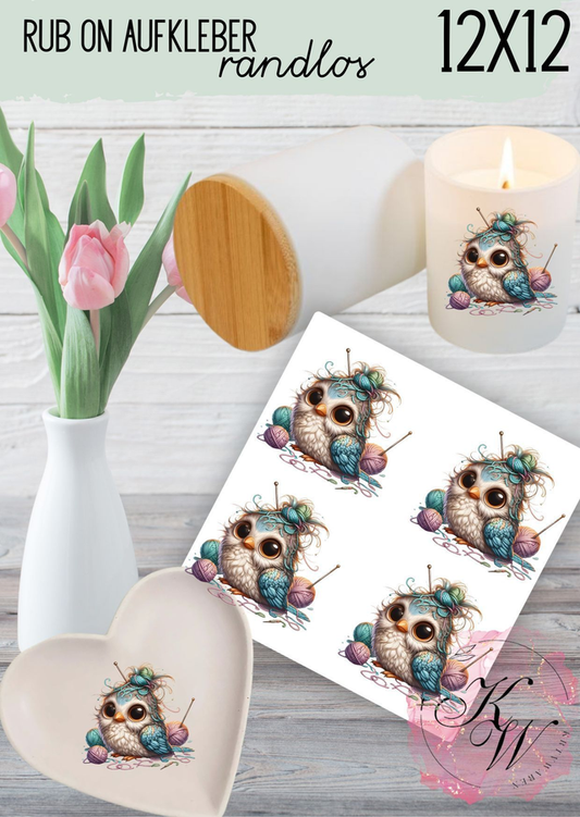RUB ONS - wolle Vogel 4.0 | RUBONS | randlos | glänzend | bunt |