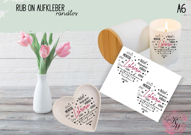 RUB ONS -  " Berufe" | RUBONS | randlos | glänzend | bunt | A6