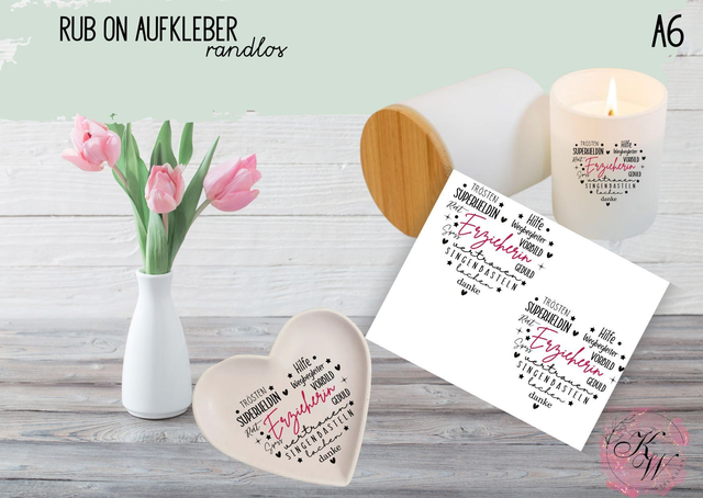 RUB ONS -  " Berufe" | RUBONS | randlos | glänzend | bunt | A6