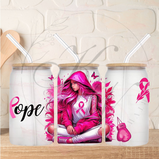 Trinkgläser 16oz Rub Ons "Cancer 1" No.328