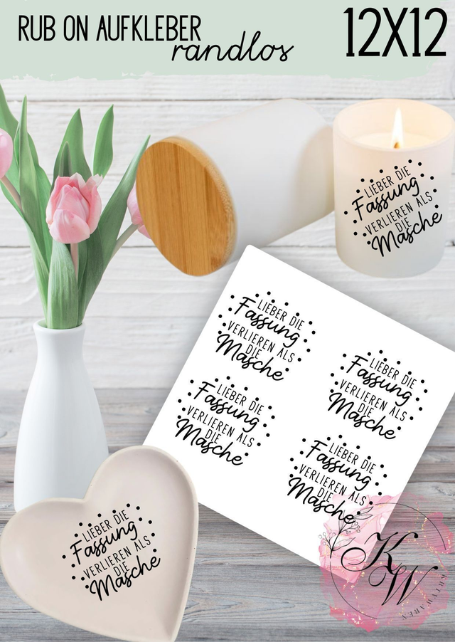 RUB ONS - lieber die fassung verlieren | RUBONS | randlos | glänzend | bunt |