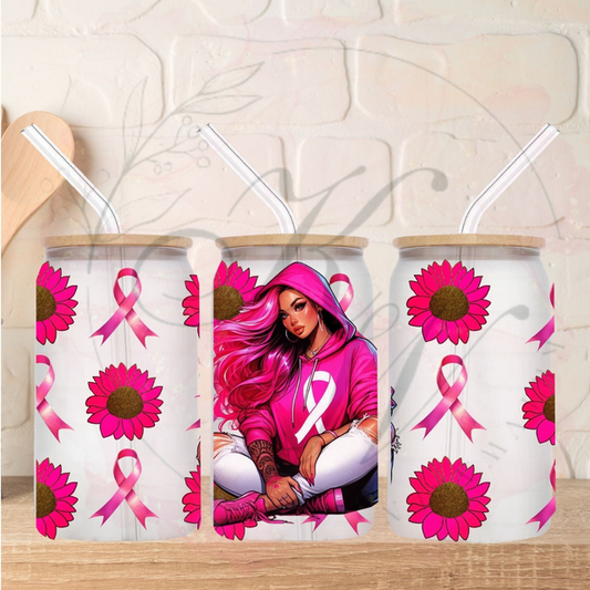 Trinkgläser 16oz Rub Ons "Cancer 5" No.332