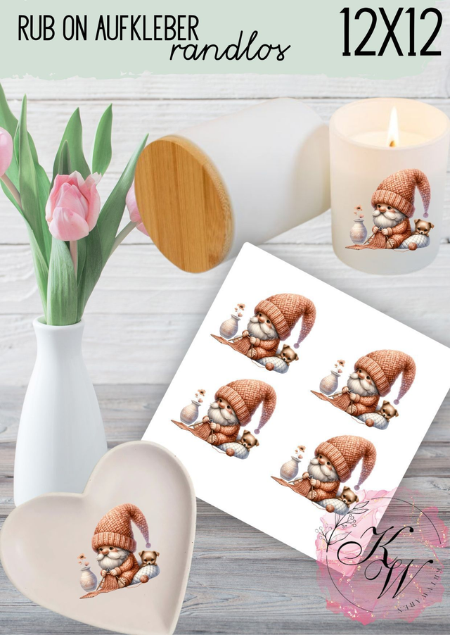 RUB ONS - wolle Wichtel 3.0| RUBONS | randlos | glänzend | bunt |