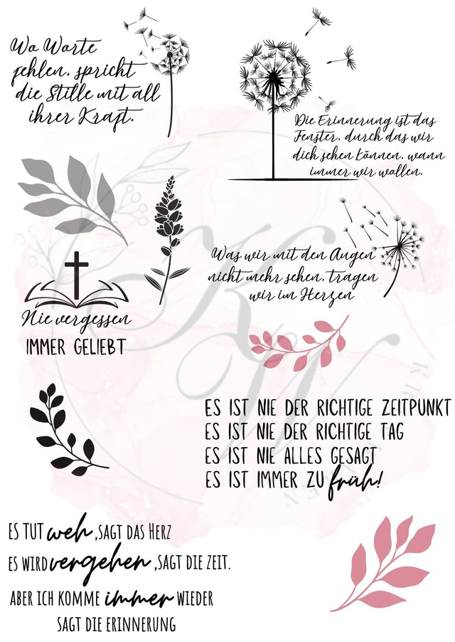 RUB ONS - "Trauer" | RUBONS | randlos | gl�nzend | bunt | A5