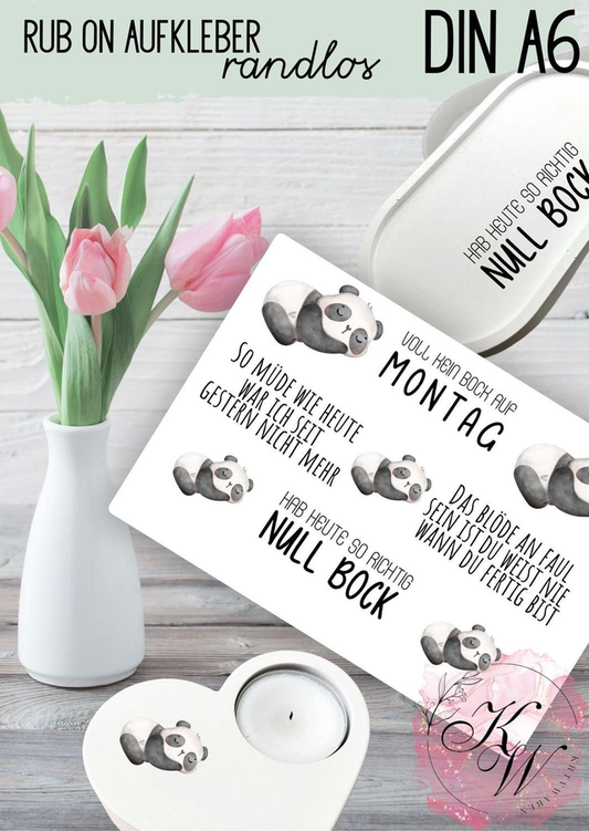 RUB ONS - "Null Bock "  | RUBONS | randlos | gl�nzend | bunt | A6