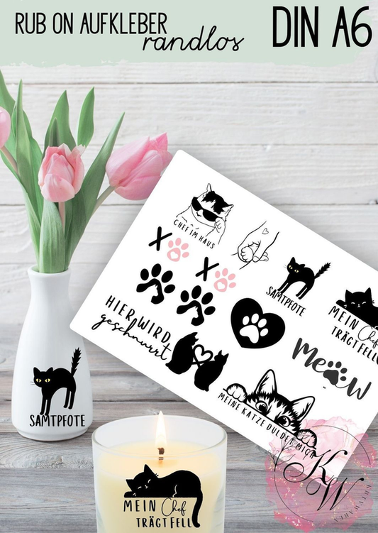 RUB ONS - Miau | RUBONS | randlos | gl�nzend | bunt | A6